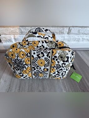 Vera Bradley Grand Cosmetic in Go Wild NWT